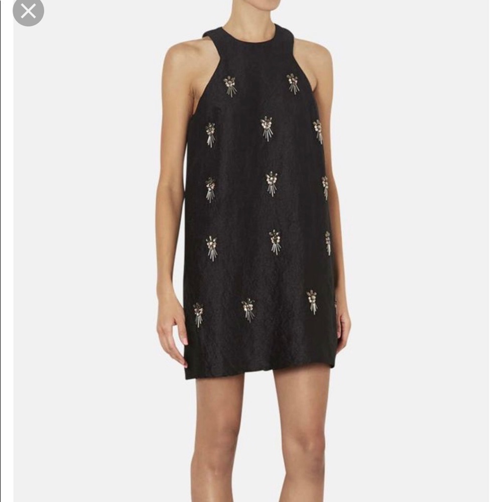 Topshop mini dress with embellishment